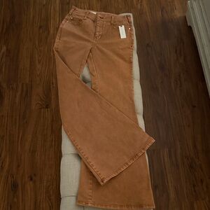 Brown Flare Pants
